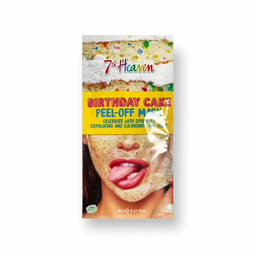 Picture of 7TH HEAVEN BIRTHDAY CAKE PEEL-OFF MASK 8ML